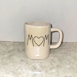 Rae Dunn MOM Iridescent Ceramic Mug
